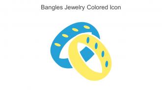 Bangles Jewelry Colored Icon In Powerpoint Pptx Png And Editable Eps Format