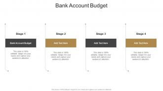 Bank Account Budget In Powerpoint And Google Slides Cpb