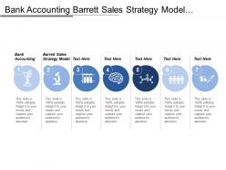 Bank accounting barrett sales strategy model market knowledge