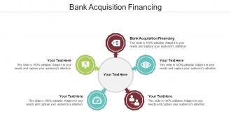 Bank acquisition financing ppt powerpoint presentation outline design ideas cpb