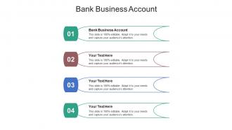 Bank business account ppt powerpoint presentation outline deck cpb
