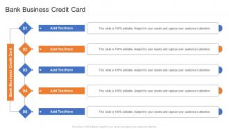 Bank Business Credit Card In Powerpoint And Google Slides Cpb