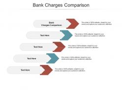 Bank charges comparison ppt powerpoint presentation professional cpb