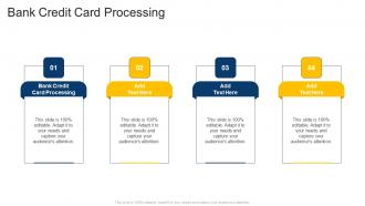 Bank Credit Card Processing In Powerpoint And Google Slides Cpb