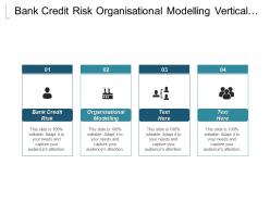 Bank credit risk organisational modelling vertical acquisition 3 c marketing cpb