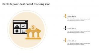 Bank Deposit Dashboard Tracking Icon