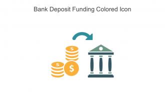 Bank Deposit Funding Colored Icon In Powerpoint Pptx Png And Editable Eps Format