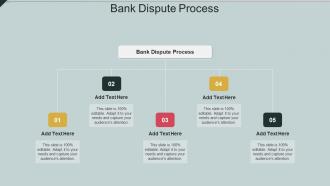 Bank Dispute Process In Powerpoint And Google Slides Cpb