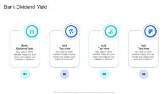 Bank Dividend Yield In Powerpoint And Google Slides Cpb