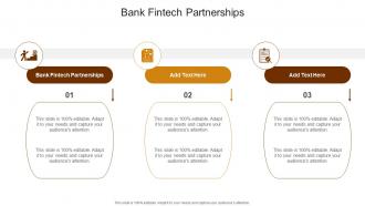 Bank Fintech Partnerships In Powerpoint And Google Slides Cpb