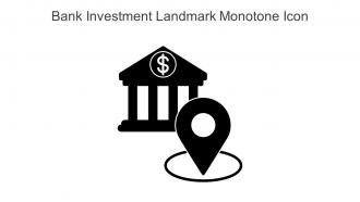 Bank Investment Landmark Monotone Icon In Powerpoint Pptx Png And Editable Eps Format