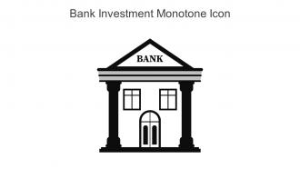 Bank Investment Monotone Icon In Powerpoint Pptx Png And Editable Eps Format