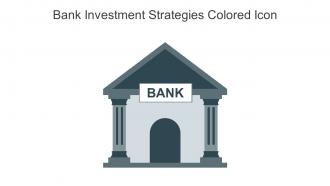 Bank Investment Strategies Colored Icon In Powerpoint Pptx Png And Editable Eps Format