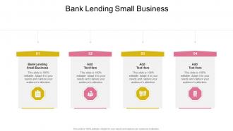Bank Lending Small Business In Powerpoint And Google Slides Cpb