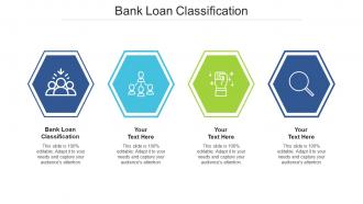 Bank loan classification ppt powerpoint presentation diagrams cpb