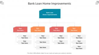 Bank loan home improvements ppt powerpoint presentation gallery ideas cpb