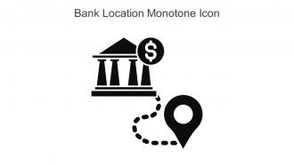 Bank Location Monotone Icon In Powerpoint Pptx Png And Editable Eps Format