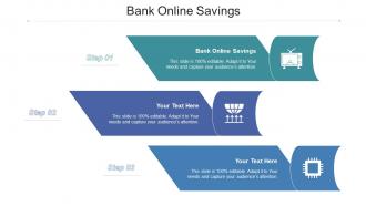 Bank Online Savings Ppt Powerpoint Presentation Model Deck Cpb