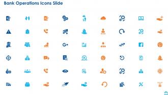 Bank operations bank operations icons slide