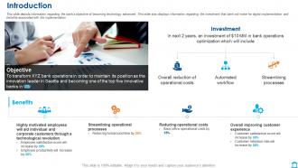 Bank operations introduction ppt slides design ideas