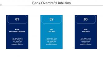 Bank Overdraft Liabilities Ppt Powerpoint Presentation Slides Guidelines Cpb