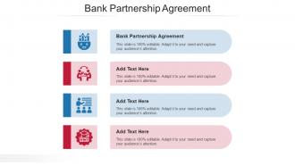 Bank Partnership Agreement Ppt Powerpoint Presentation Sample Cpb