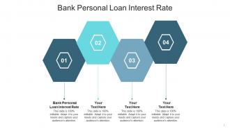 Bank personal loan interest rate ppt powerpoint presentation infographics outline cpb