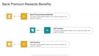 Bank Premium Rewards Benefits In Powerpoint And Google Slides Cpb