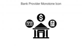 Bank Provider Monotone Icon In Powerpoint Pptx Png And Editable Eps Format