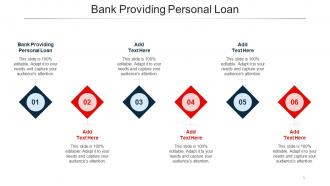 Bank Providing Personal Loan Ppt Powerpoint Presentation Outline Maker Cpb