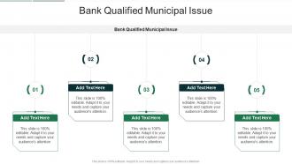 Bank Qualified Municipal Issue In Powerpoint And Google Slides Cpb