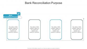 Bank Reconciliation Purpose In Powerpoint And Google Slides Cpb