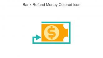 Bank Refund Money Colored Icon In Powerpoint Pptx Png And Editable Eps Format