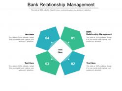 Bank relationship management ppt powerpoint presentation styles templates cpb