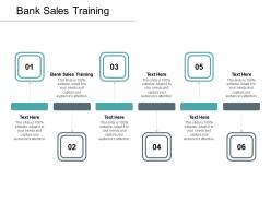 Bank sales training ppt powerpoint presentation icon designs download cpb