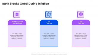 Bank Stocks Good During Inflation In Powerpoint And Google Slides Cpb