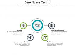Bank stress testing ppt powerpoint presentation visual aids files cpb