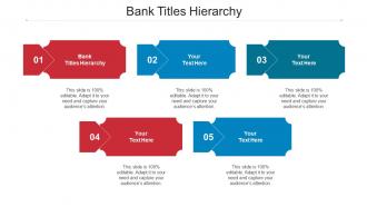 Bank Titles Hierarchy Ppt Powerpoint Presentation Summary Slide Download Cpb