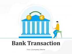 Bank Transaction Document Service Financial Direction Arrows
