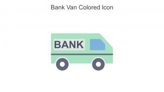 Bank Van Colored Icon In Powerpoint Pptx Png And Editable Eps Format