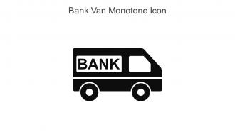 Bank Van Monotone Icon In Powerpoint Pptx Png And Editable Eps Format