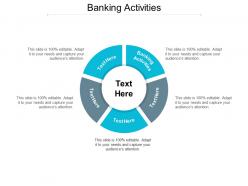 Banking activities ppt powerpoint presentation show examples cpb