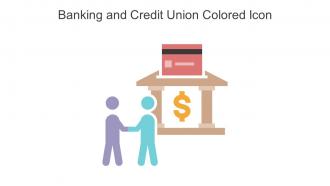 Banking And Credit Union Colored Icon In Powerpoint Pptx Png And Editable Eps Format