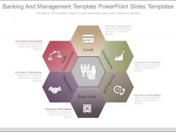 Banking and management template powerpoint slides templates