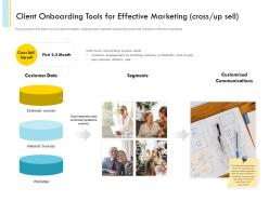 Banking client onboarding process client onboarding tools for effective marketing cross up sell