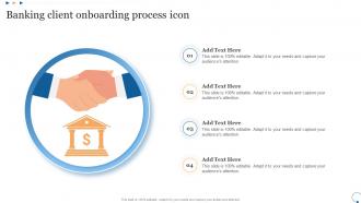 Banking Client Onboarding Process Icon