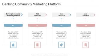 Banking Community Marketing Platform In Powerpoint And Google Slides Cpb