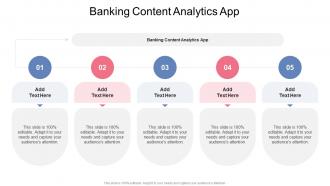 Banking Content Analytics App In Powerpoint And Google Slides Cpb