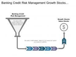 Banking credit risk management growth stocks value stocks cpb