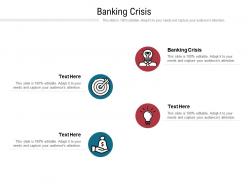Banking crisis ppt powerpoint presentation portfolio example introduction cpb